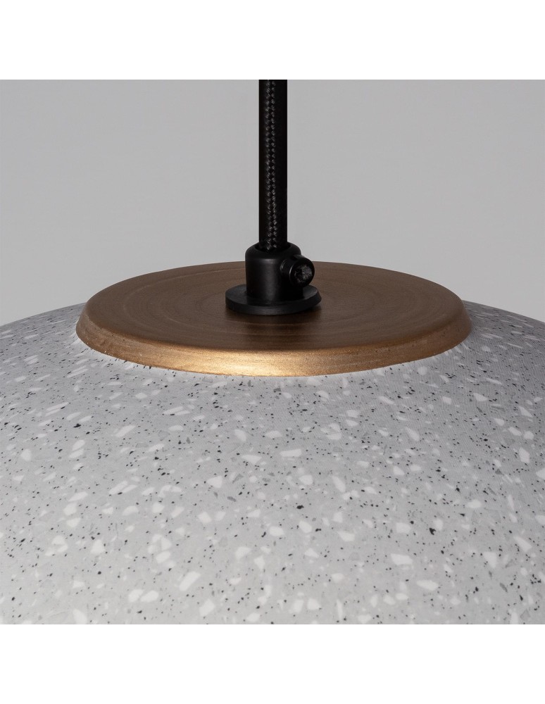 Pendant lamps - Abruzzo Ceramic Dome Pendant Lamp 30cm E27 Ciri ABR-CIRI-E27 - product kolory-swiatla.pl 4