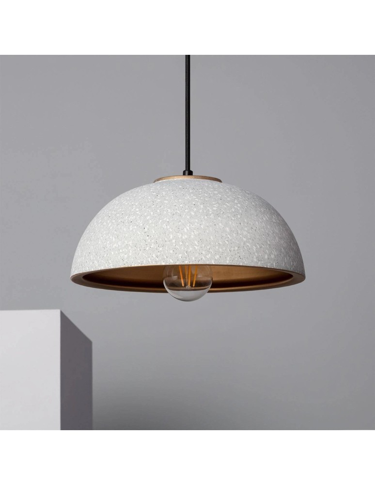 Pendant lamps - Abruzzo Ceramic Dome Pendant Lamp 30cm E27 Ciri ABR-CIRI-E27 - product kolory-swiatla.pl 6