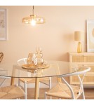 Abruzzo Lampa Wisząca Szklana Miodowa 35cm E27 Artel ABR-SLWA-E27