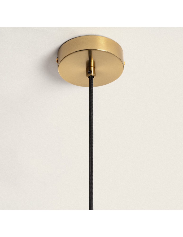 Abruzzo Lampa Wisząca Szklana Miodowa 35cm E27 Artel ABR-SLWA-E27