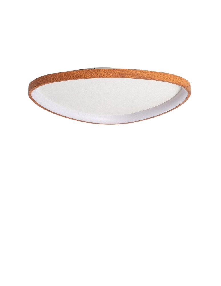 Ceiling lamps - Abruzzo LED Plafon Wooden 60cm 30W CCT 3000-5700k Gipo ABR-PLAG60-D - product kolory-swiatla.pl 1