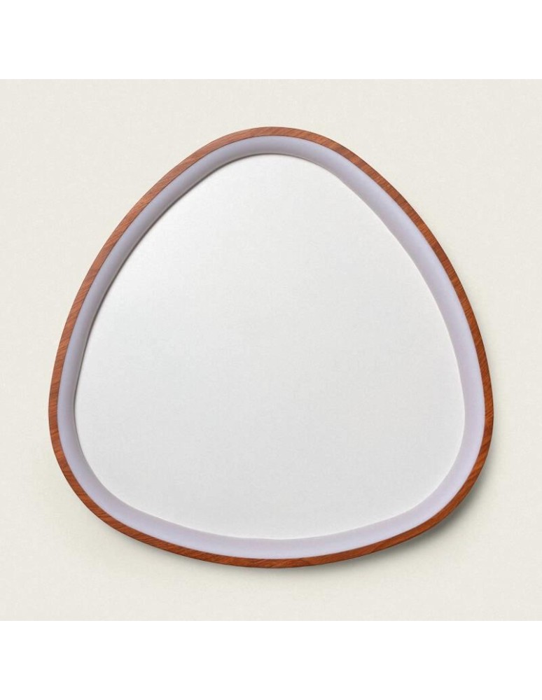 Ceiling lamps - Abruzzo LED Plafon Wooden 60cm 30W CCT 3000-5700k Gipo ABR-PLAG60-D - product kolory-swiatla.pl 2