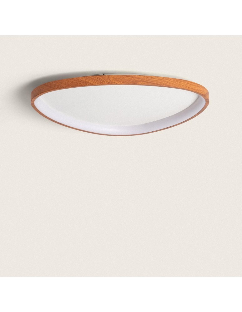 Ceiling lamps - Abruzzo LED Plafon Wooden 60cm 30W CCT 3000-5700k Gipo ABR-PLAG60-D - product kolory-swiatla.pl 3