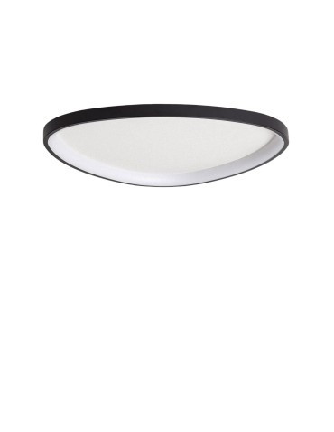 Abruzzo LED Plafond Black 60cm 30W CCT 3000-5700k Gipo ABR-PLAG60-C