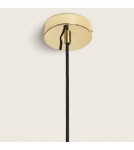 Pendant lamps - Abruzzo Glass Pendant Lamp purple E14 15cm Koloreno ABR-KOLO1-F - product 4