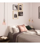 Pendant lamps - Abruzzo Glass Pendant Lamp purple-gold E14 L Koloreno ABR-KOLO2-F - product 4