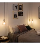 Pendant lamps - Abruzzo Glass Pendant Lamp purple-gold E14 L Koloreno ABR-KOLO2-F - product 5