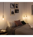 Wall lamps - Abruzzo Glass wall lamp Purple E14 15cm Koloreno ABR-KOLOK-F - product 3