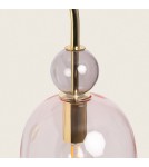 Wall lamps - Abruzzo Glass wall lamp Purple E14 15cm Koloreno ABR-KOLOK-F - product 5