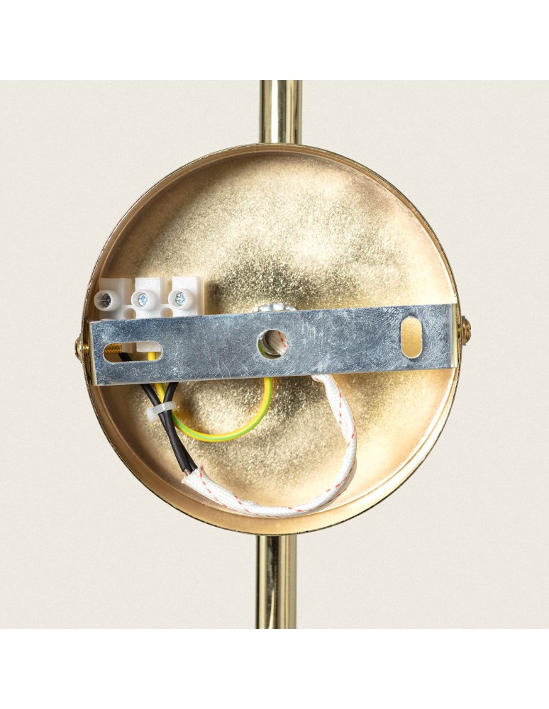 Wall lamps - Abruzzo Glass wall lamp Amber E14 15cm Koloreno ABR-KOLOK-A - product kolory-swiatla.pl 5