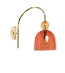 Wall lamps - Abruzzo Glass wall lamp Red E14 15cm Koloreno ABR-KOLOK-C - product 1