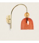 Wall lamps - Abruzzo Glass wall lamp Red E14 15cm Koloreno ABR-KOLOK-C - product 2