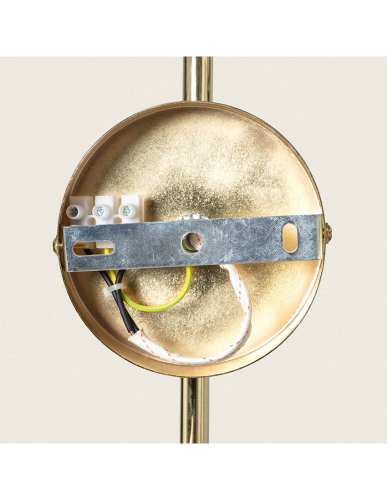 Wall lamps - Abruzzo Glass wall lamp Green E14 15cm Koloreno ABR-KOLOK-Z - product kolory-swiatla.pl 4