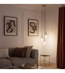 Pendant lamps - Abruzzo Purple Glass Pendant Lamp 3xE14 35cm Koloreno ABR-3KOLOK-F. - product 3