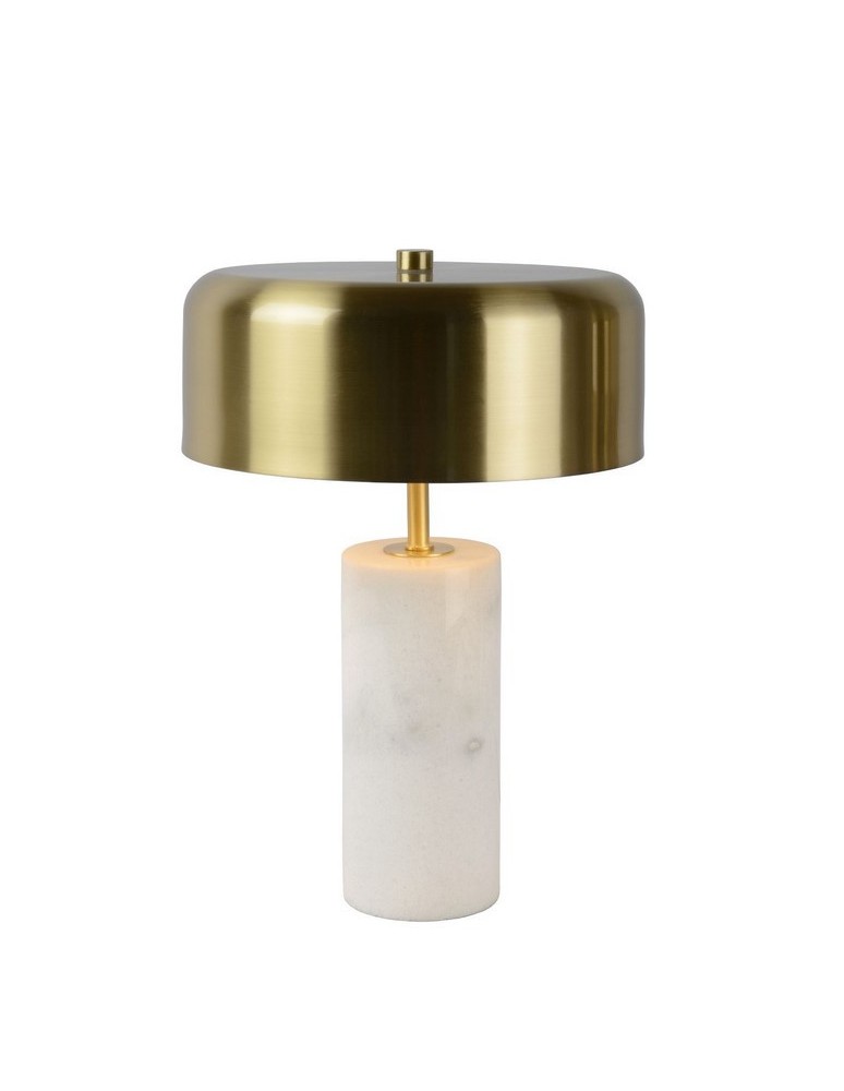 Designer table lamps - Lucide MIRASOL Desk 3xG9 white satin brass 34540/03/31 - product kolory-swiatla.pl 1