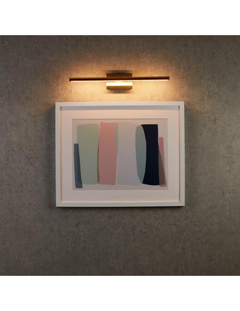 Wall lamps - Abruzzo Gold Wall lamp over picture 2W CRI90 for Battery 40cm Vinci ABR-OKL2-Z - product kolory-swiatla.pl 3