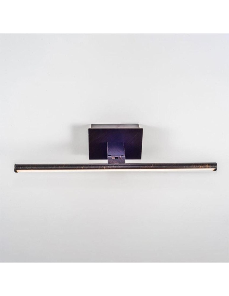 Abruzzo Brązowy Kinkiet nad obraz 2W CRI90 na Baterie 40cm Vinci ABR-OKL2-B