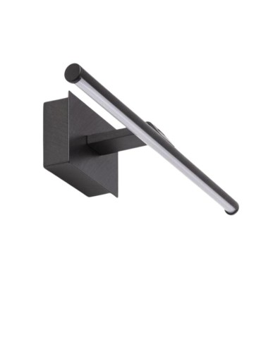 Abruzzo Black Wall lamp over picture 2W CRI90 for Battery 40cm Vinci ABR-OKL2-C