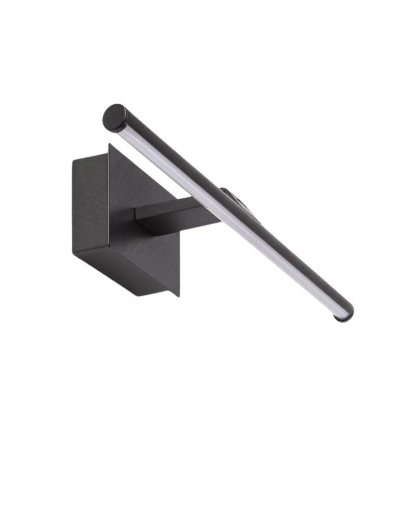 Abruzzo Czarny Kinkiet nad obraz 2W CRI90 na Baterie 40cm Vinci ABR-OKL2-C