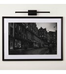 Abruzzo Czarny Kinkiet nad obraz 2W CRI90 na Baterie 40cm Vinci ABR-OKL2-C