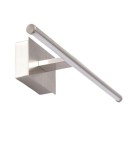 Abruzzo Srebrny Kinkiet nad obraz 2W CRI90 na Baterie 40cm Vinci ABR-OKL2-S