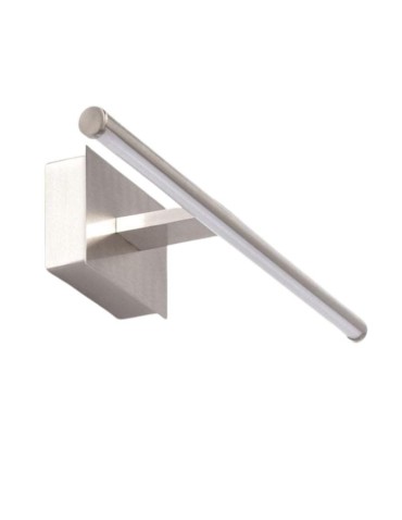 Abruzzo Srebrny Kinkiet nad obraz 2W CRI90 na Baterie 40cm Vinci ABR-OKL2-S