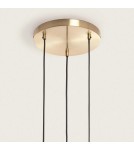 Abruzzo Lampa Wisząca 3 szklane Czarne Kule E14 Sfero ABR-3SLWS-E14