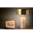 Designer table lamps - Lucide MIRASOL Desk 3xG9 white satin brass 34540/03/31 - product 4