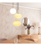 Pendant lamps - Abruzzo Pendant Lamp 3 Glass Red Spheres E14 Sphero ABR-3SKCR - product 3