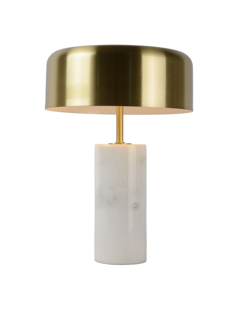 Designer table lamps - Lucide MIRASOL Desk 3xG9 white satin brass 34540/03/31 - product kolory-swiatla.pl 5