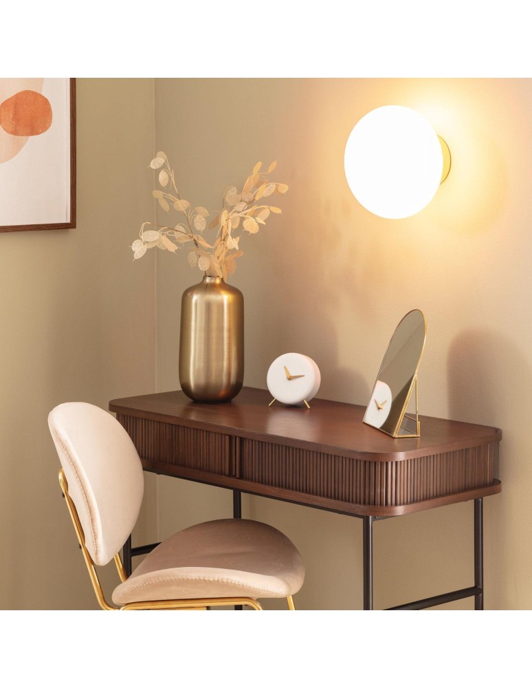 Abruzzo Kinkiet szklany czerwony E14 Sfero ABR-KCRS