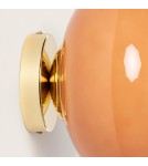 Wall lamps - Abruzzo Glass wall lamp red E14 Sfero ABR-KCRS - product 5