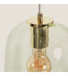 Pendant lamps - Abruzzo Pendant Lamp 3 Glass Tubes E27 Claro ABR-3SKCLA - product 5