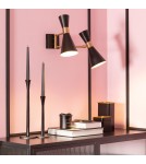 Wall lamps - Abruzzo Black and Gold Salvatore Wall lamp 2xE27 ABR-2KSZ - product 2