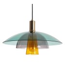 Pendant lamps - Abruzzo Colored Glass Pendant Lamp E27 45cm Koloreno ABR-PATIS - product 1