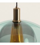 Abruzzo Lampa Wisząca Szklana Kolorowa E27 45cm Koloreno ABR-PATIS