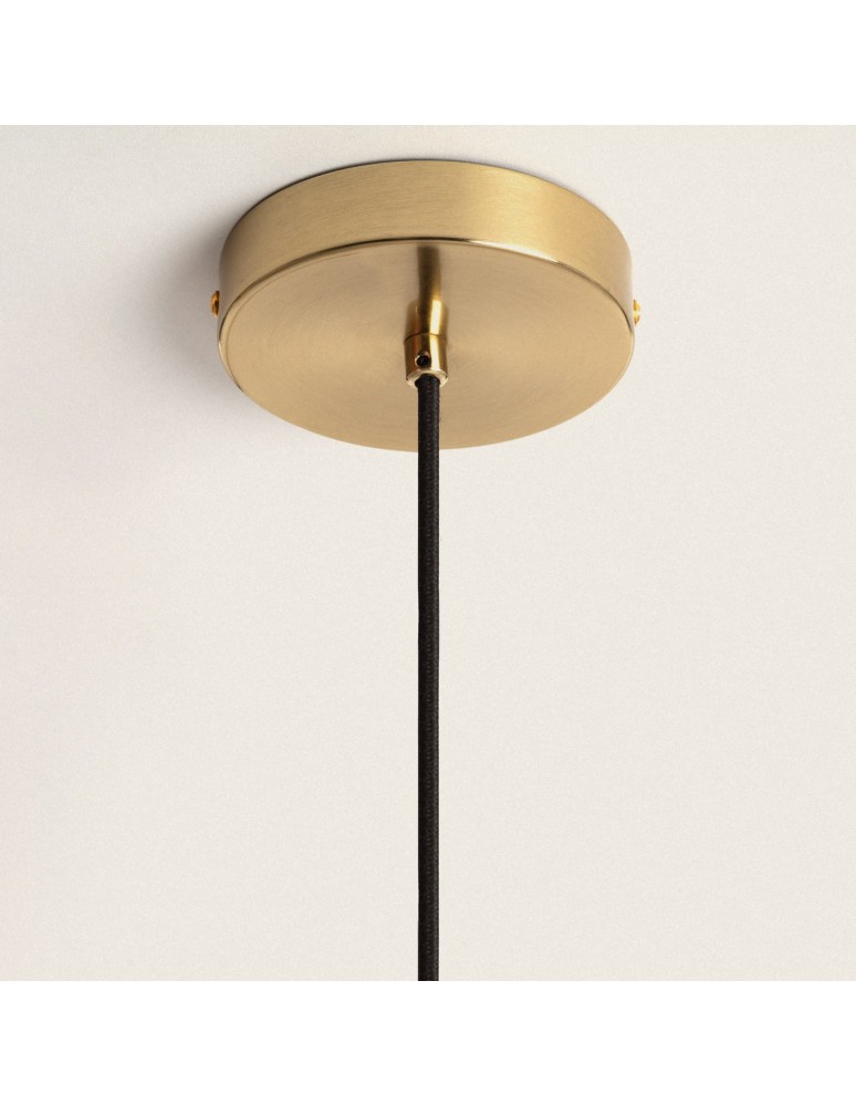 Abruzzo Lampa Wisząca Szklana Kolorowa E27 45cm Koloreno ABR-PATIS