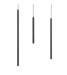 Pendant lamps - Abruzzo Tube Pendant Lamp black 3W 3000K Spoti ABR-S2PO-C. - product 1