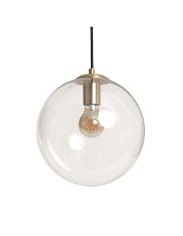 Abruzzo Pendant Lamp Gold Glass Ball E27 25cm Kaspi ABR-KASP-E27