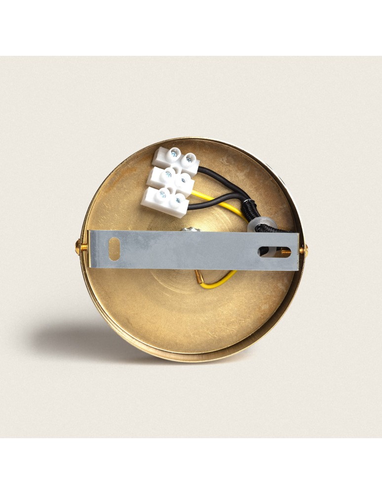 Pendant lamps - Abruzzo Pendant Lamp Gold Glass Ball E27 25cm Kaspi ABR-KASP-E27 - product kolory-swiatla.pl 8