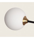 Pendant lamps - Abruzzo Modern Pendant Lamp 4xG9 Glass Milky Spheres Horhe ABR-4KLW-Z - product 4