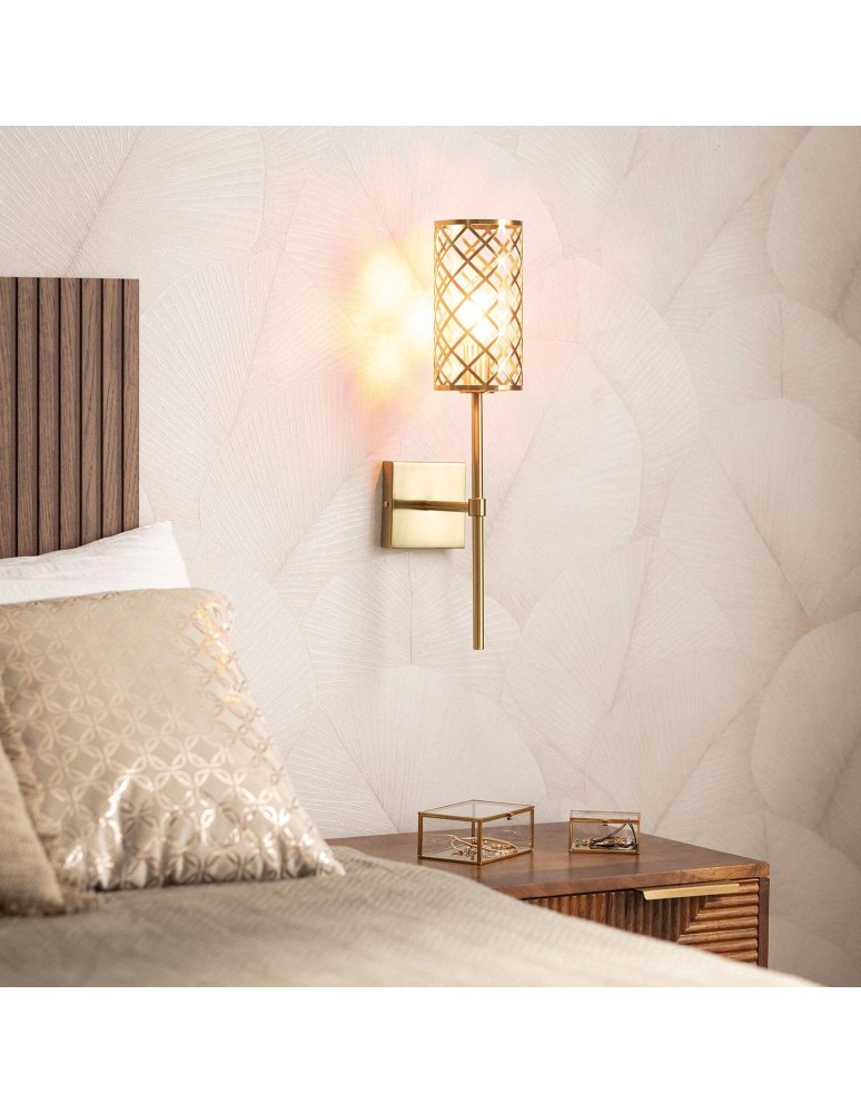 Wall lamps - Abruzzo Wall lamp gold E27 Gambit ABR-GAMBIT - product kolory-swiatla.pl 2