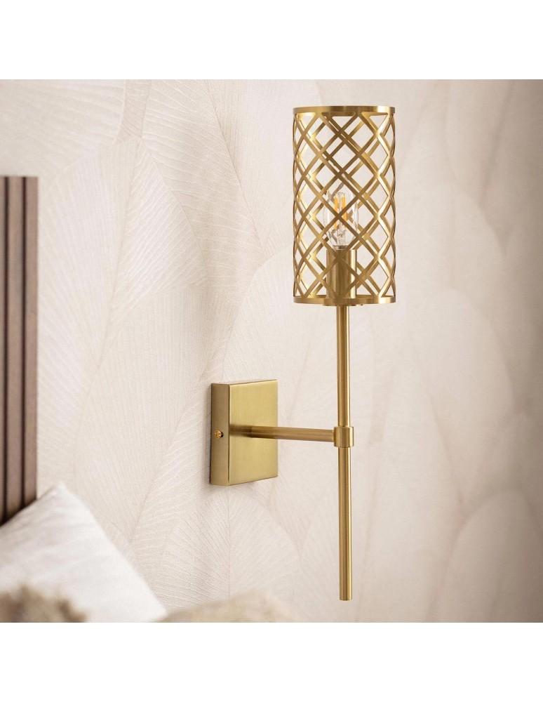 Wall lamps - Abruzzo Wall lamp gold E27 Gambit ABR-GAMBIT - product kolory-swiatla.pl 4
