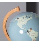 Table lamps - Abruzzo Globus E27 Globi children's table lamp in blue ABR-GLO-B - product 5