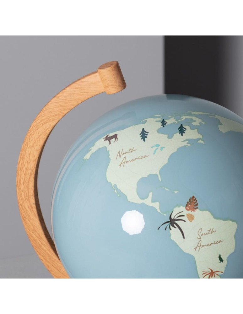 Table lamps - Abruzzo Globus E27 Globi children's table lamp in blue ABR-GLO-B - product kolory-swiatla.pl 5