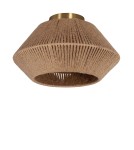 Ceiling lamps - Abruzzo Boho Plafond with braided paper strings E27 35cm Edi ABR-PLEDI - product 1