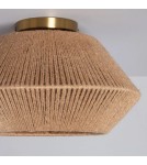 Ceiling lamps - Abruzzo Boho Plafond with braided paper strings E27 35cm Edi ABR-PLEDI - product 4