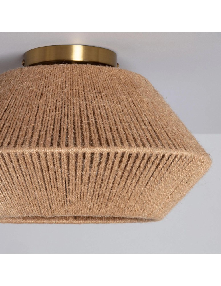 Ceiling lamps - Abruzzo Boho Plafond with braided paper strings E27 35cm Edi ABR-PLEDI - product kolory-swiatla.pl 4