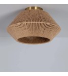 Abruzzo Plafon Boho ze sznurków z plecionego papieru E27 35cm Edi ABR-PLEDI Abruzzo Plafon Boho ze sznurków z plecionego papieru E27 35cm Edi ABR-PLEDI