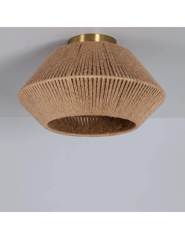 Ceiling lamps - Abruzzo Boho Plafond with braided paper strings E27 35cm Edi ABR-PLEDI - product kolory-swiatla.pl 5